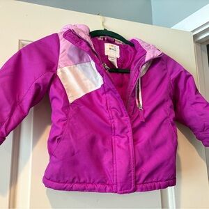 Healthtex Pink and White Kids' Jacket